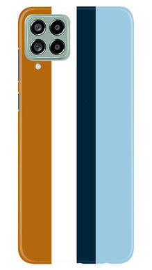 Diffrent Four Color Pattern Mobile Back Case for Samsung Galaxy M53 5G (Design - 244)