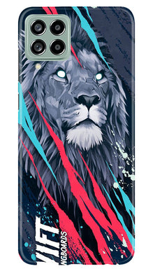 Lion Mobile Back Case for Samsung Galaxy M53 5G (Design - 247)