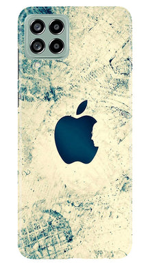 Apple Logo Mobile Back Case for Samsung Galaxy M53 5G (Design - 251)