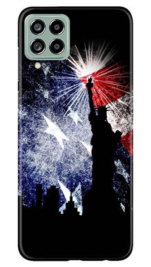 Statue of Unity Mobile Back Case for Samsung Galaxy M53 5G (Design - 258)