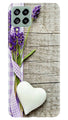 White Heart Case for Samsung Galaxy M53 5G (Design No. 260)