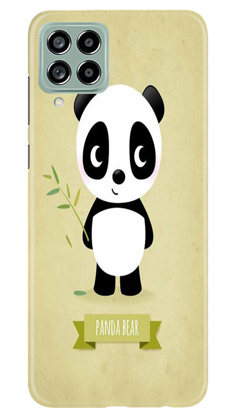 Panda Bear Mobile Back Case for Samsung Galaxy M53 5G (Design - 279)