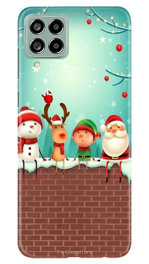 Santa Claus Mobile Back Case for Samsung Galaxy M53 5G (Design - 296)