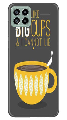 Big Cups Coffee Mobile Back Case for Samsung Galaxy M53 5G (Design - 312)