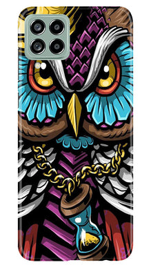 Owl Mobile Back Case for Samsung Galaxy M53 5G (Design - 318)