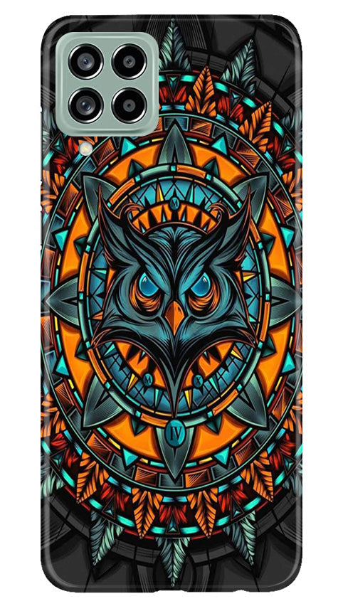 Owl Mobile Back Case for Samsung Galaxy M53 5G (Design - 319)