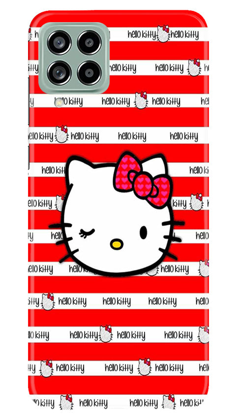 Hello Kitty Mobile Back Case for Samsung Galaxy M53 5G (Design - 323)