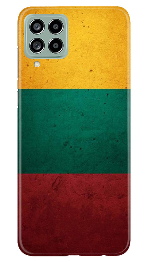 Color Pattern Mobile Back Case for Samsung Galaxy M53 5G (Design - 333)