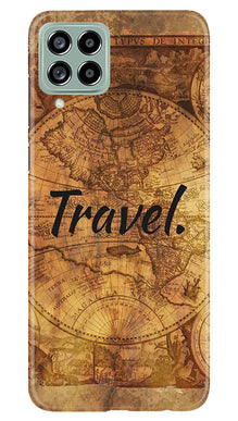 Travel Mobile Back Case for Samsung Galaxy M53 5G (Design - 334)