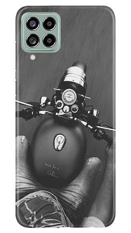 Royal Enfield Mobile Back Case for Samsung Galaxy M53 5G (Design - 341)