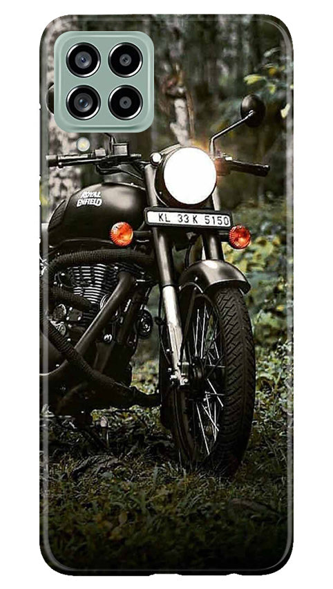 Royal Enfield Mobile Back Case for Samsung Galaxy M53 5G (Design - 343)