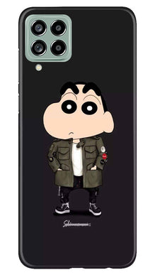 Shin Chan Mobile Back Case for Samsung Galaxy M53 5G (Design - 349)