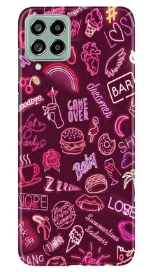 Party Theme Mobile Back Case for Samsung Galaxy M53 5G (Design - 350)
