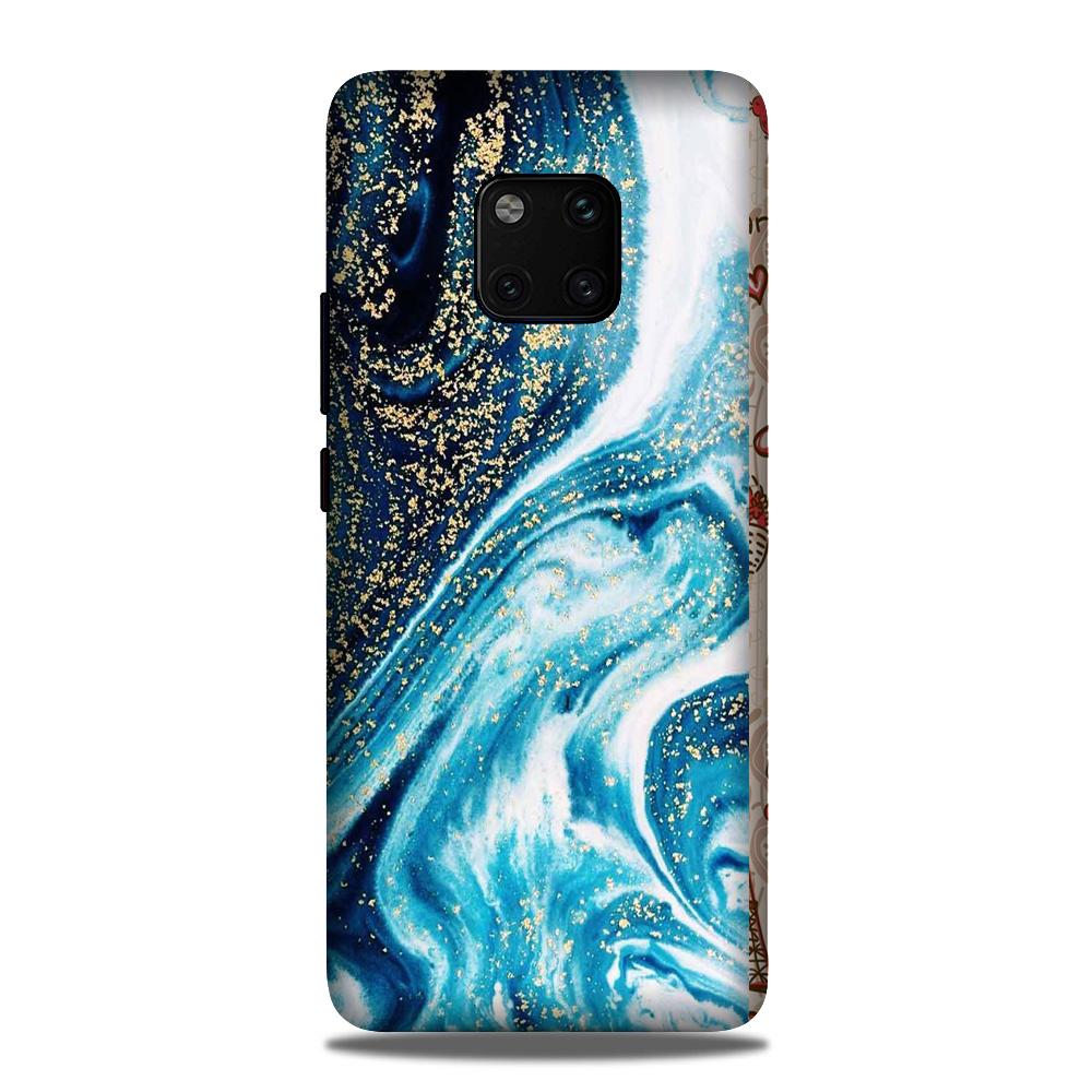 Marble Texture Mobile Back Case for Huawei Mate 20 Pro (Design - 308)