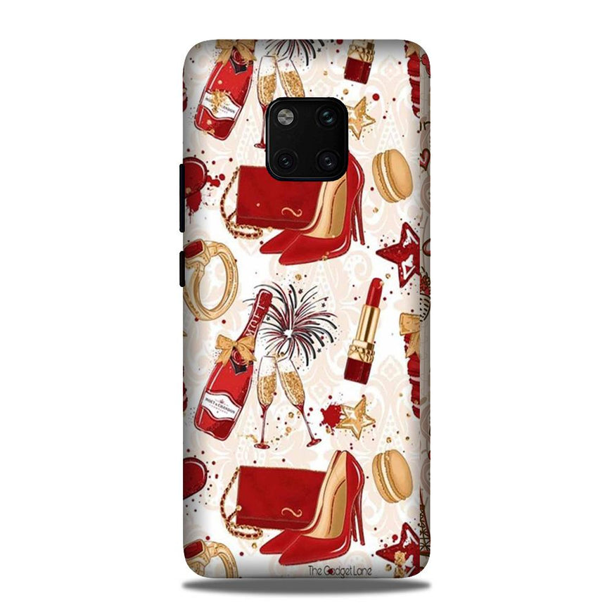 Girlish Mobile Back Case for Huawei Mate 20 Pro (Design - 312)