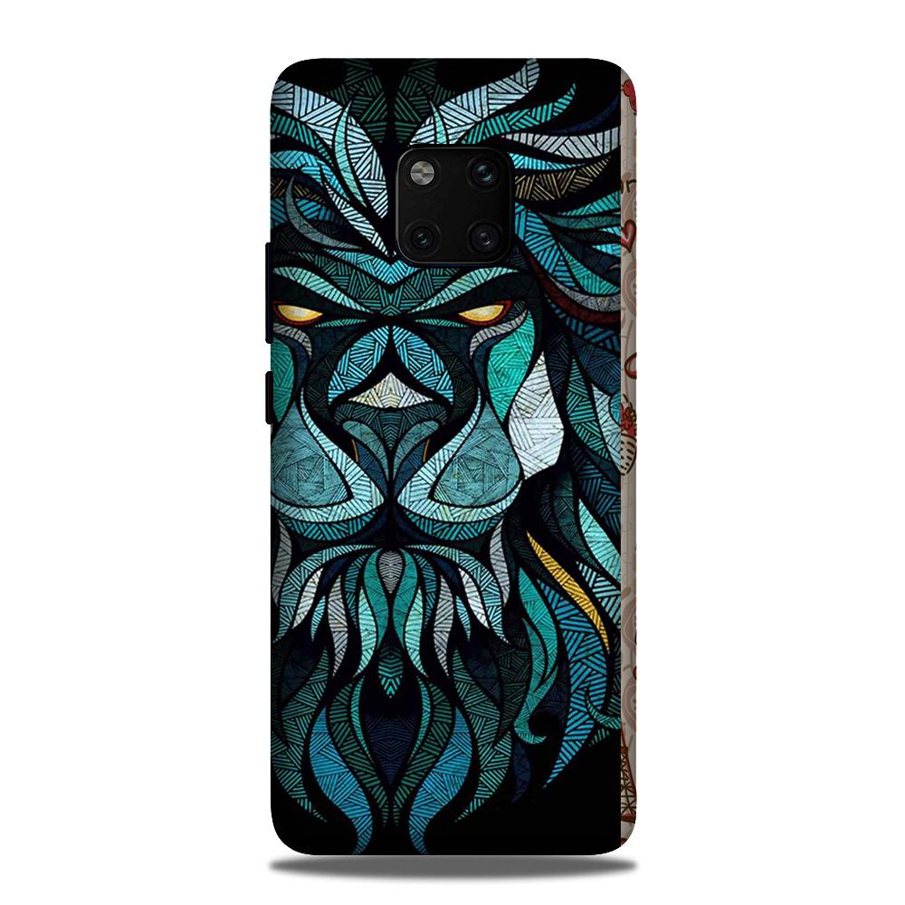Lion Mobile Back Case for Huawei Mate 20 Pro (Design - 314)