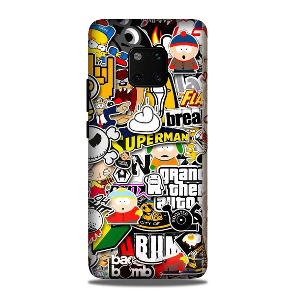 Designer Mobile Back Case for Huawei Mate 20 Pro (Design - 320)