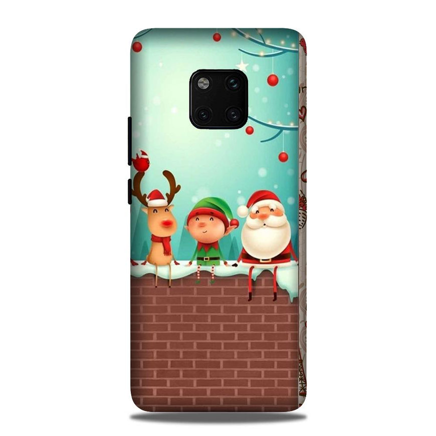 Santa Claus Mobile Back Case for Huawei Mate 20 Pro (Design - 334)