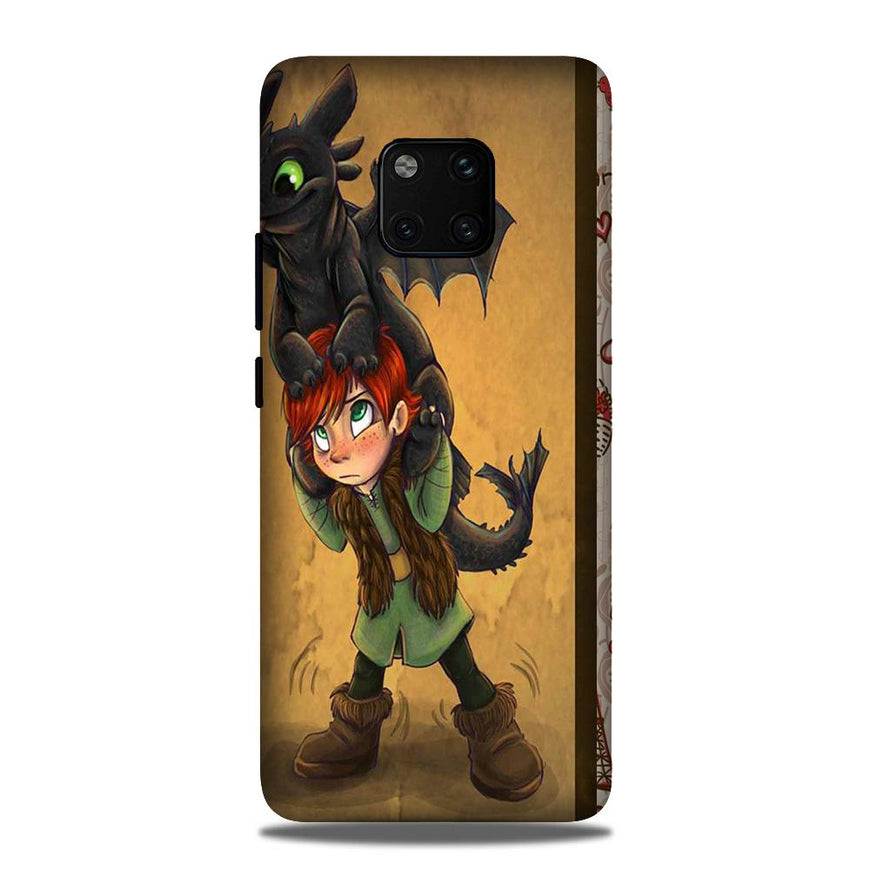 Dragon Mobile Back Case for Huawei Mate 20 Pro (Design - 336)