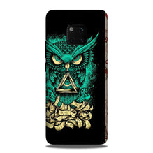 Owl Mobile Back Case for Huawei Mate 20 Pro (Design - 358)