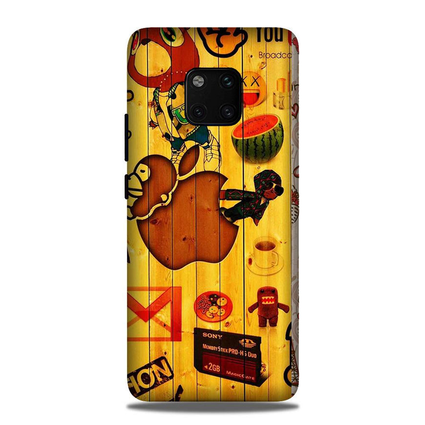 Wooden Texture Mobile Back Case for Huawei Mate 20 Pro (Design - 367)