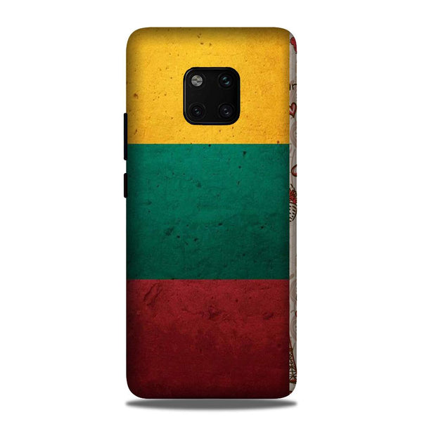 Color Pattern Mobile Back Case for Huawei Mate 20 Pro (Design - 374)
