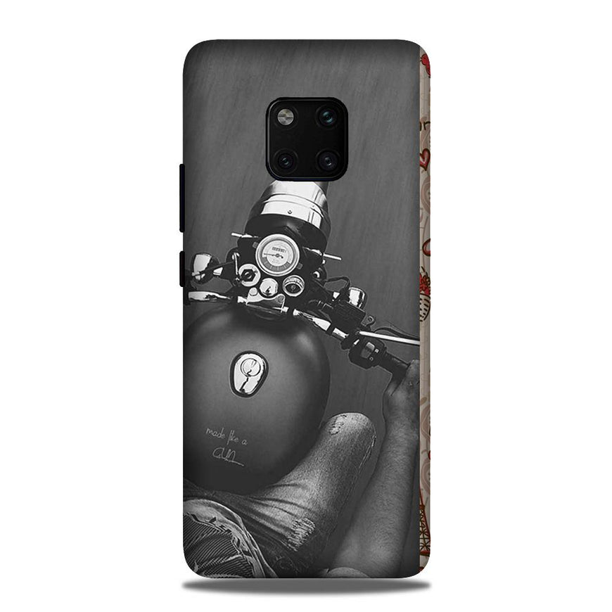 Royal Enfield Mobile Back Case for Huawei Mate 20 Pro (Design - 382)
