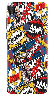 Boom Mobile Back Case for Asus Zenfone Max Pro M1 (Design - 302)