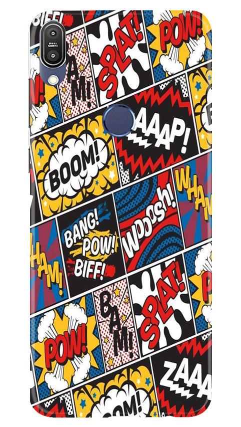 Boom Mobile Back Case for Asus Zenfone Max Pro M1 (Design - 302)