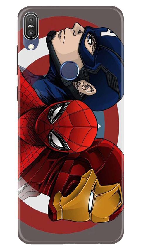 Superhero Mobile Back Case for Asus Zenfone Max Pro M1 (Design - 311)