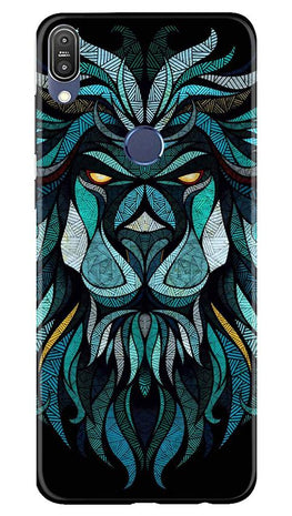 Lion Mobile Back Case for Asus Zenfone Max Pro M1 (Design - 314)