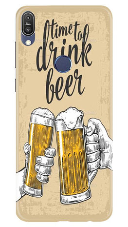 Drink Beer Mobile Back Case for Asus Zenfone Max Pro M1 (Design - 328)