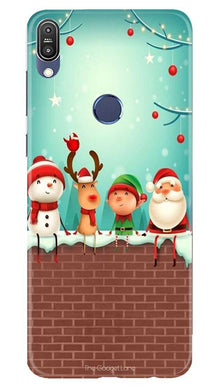 Santa Claus Mobile Back Case for Asus Zenfone Max M1 (Design - 334)