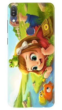 Baby Girl Mobile Back Case for Asus Zenfone Max Pro M1 (Design - 339)