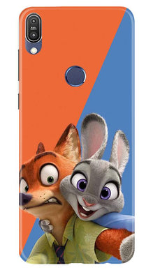 Cartoon Mobile Back Case for Asus Zenfone Max Pro M1 (Design - 346)