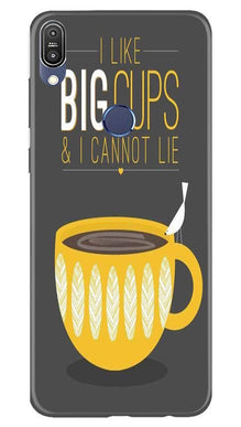 Big Cups Coffee Mobile Back Case for Asus Zenfone Max Pro M1 (Design - 352)