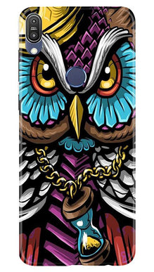 Owl Mobile Back Case for Asus Zenfone Max Pro M1 (Design - 359)
