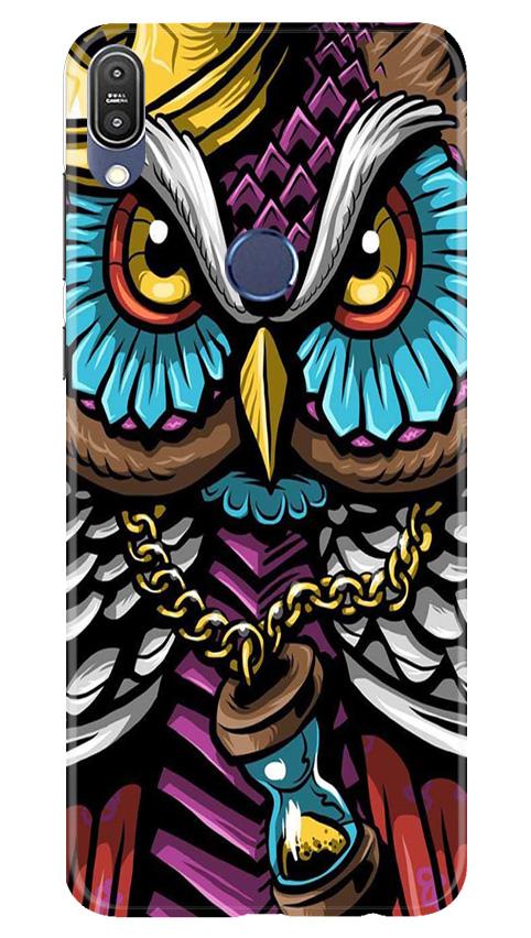 Owl Mobile Back Case for Asus Zenfone Max Pro M1 (Design - 359)