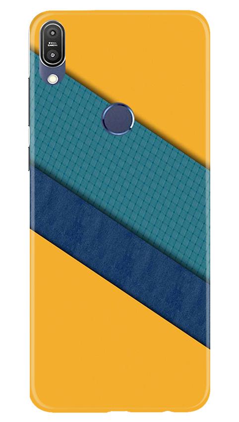 Diagonal Pattern Mobile Back Case for Asus Zenfone Max Pro M1 (Design - 370)