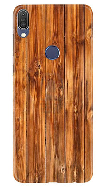 Wooden Texture Mobile Back Case for Asus Zenfone Max M1 (Design - 376)
