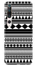 Black white Pattern Case for Xiaomi Mi 10