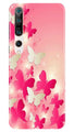 White Pick Butterflies Case for Xiaomi Mi 10