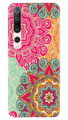 Rangoli art2 Mobile Back Case for Xiaomi Mi 10 (Design - 29)
