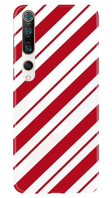 Red White Mobile Back Case for Xiaomi Mi 10 (Design - 44)