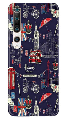 Love London Mobile Back Case for Xiaomi Mi 10 (Design - 75)