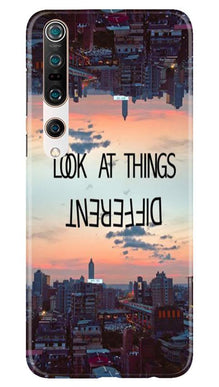 Look at things different Mobile Back Case for Xiaomi Mi 10 (Design - 99)
