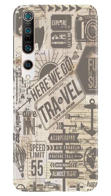 Travel Mobile Back Case for Xiaomi Mi 10  (Design - 104)