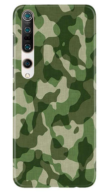 Army Camouflage Mobile Back Case for Xiaomi Mi 10  (Design - 106)