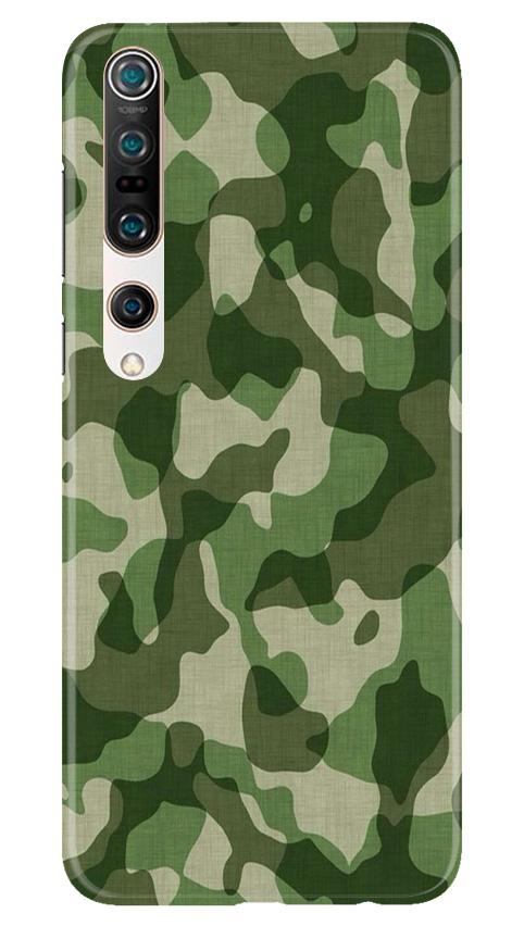 Army Camouflage Case for Xiaomi Mi 10  (Design - 106)