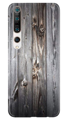 Wooden Look Mobile Back Case for Xiaomi Mi 10  (Design - 114)